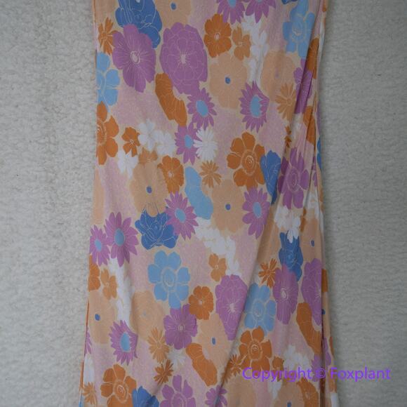 New! Charlie Holiday Daisy Midi Dress Floral Cove, size XS - Picture 8 of 16
